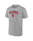 Men's Steel Oklahoma Sooners Campus T-shirt