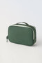 Rubberised toiletry bag