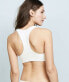 L Space 258803 Women's High Ribbed Tara White Bikini Top Swimwear Size S