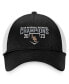 Фото #3 товара Men's and Women's Black, White LSU Tigers 2023 NCAA Men's Baseball College World Series Champions Trucker Adjustable Hat