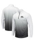 Фото #2 товара Men's Gray Iowa Hawkeyes Magic Team Logo Quarter-Zip Jacket