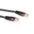 Фото #1 товара Intronics ACT Black 2 metre UTP CAT5E patch cable with RJ45 connectors - 2 m