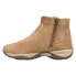 Фото #3 товара Easy Spirit Elton Round Toe Zippered Pull On Booties Womens Beige Casual Boots E