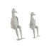 Фото #1 товара Декоративная фигура Home ESPRIT Серый утка 16 x 14 x 42 cm (2 Предметы)