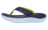 Шлепанцы мужские HOKA ONE ONE Ora Recovery Flip 1099675-OBFS, цвет морской 44 - фото #1