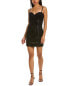 Фото #1 товара Elisabetta Franchi Mini Dress Women's Black 44