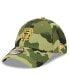 ფოტო #4 პროდუქტის Men's Camo San Francisco Giants 2022 Armed Forces Day 39THIRTY Flex Hat