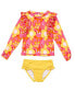 ფოტო #1 პროდუქტის Pop of Sunshine LS Ruffle Set