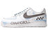 【定制球鞋】 Nike Air Force 1 Low 达芬奇定制 特殊鞋盒 踏枝寻月 低帮 板鞋 男款 白蓝灰 / Кроссовки Nike Air Force CW2288-111