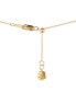 Фото #3 товара Le Vian ombré® Multi-Gemstone (1/4 ct. t.w.) & Chocolate Ombré Diamond (1/2 ct. t.w.) Seahorse Pendant Necklace in 14k Gold, 18" + 2" extender