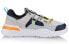 Кроссовки LiNing Mark Lite AGCQ039-4 Grey Blue Yellow 41.5 - фото #3