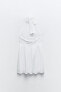Фото #6 товара Платье из поплина с вышивкой ZARA