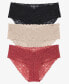 ფოტო #1 პროდუქტის Women's Lana Brief Panty Set, 3 Piece