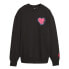 Puma Whole Lotta Love Mock Neck Sweatshirt Womens Black 62556701