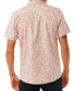 ფოტო #4 პროდუქტის Men's Floral Reef Short Sleeve Shirt