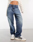 COLLUSION x014 antifit jeans in midwash Голубой, W26 L30 - фото #3