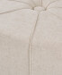 Фото #5 товара Ferris 48.5" Wide Fabric Oval Ottoman