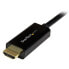 Фото #3 товара Кабель-переходник DisplayPort к HDMI Startech.com DP 1.2 - HDMI 4K 30Гц 2м passivное соединение DisplayPort-HDMI, Latching DP6030用。