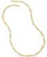 Фото #4 товара Italian Gold figaro/Mariner Link 22" Chain Necklace in 10k Gold