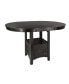 Фото #1 товара Cherry Finish Counter Height Dining Table with Storage Base