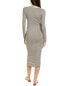 Фото #2 товара James Perse Column Midi Dress Women's