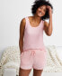 ფოტო #6 პროდუქტის Women's Printed Knit Sleep Shorts XS-3X, Created for Macy's