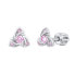 Фото #1 товара Серьги Silvego Pink Brilliance Zirconia