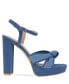 ფოტო #2 პროდუქტის Women's Orlie Raffia Platform Sandal