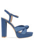 ფოტო #2 პროდუქტის Women's Orlie Raffia Platform Sandal