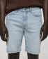 ფოტო #2 პროდუქტის Men's Denim Bermuda Shorts