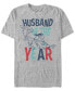 Фото #1 товара Men's The Flintstones Husband Fred Year Short Sleeve T-shirt