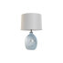 Фото #1 товара Настольная лампа Home ESPRIT Синий Белый Стеклянный 50 W 220 V 40 x 40 x 66 cm