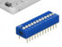 Delock 66388 - DIP switch - Blue - Plastic - 250 °C - Straight - 300 V