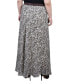 ფოტო #2 პროდუქტის Plus Size Chiffon Maxi Skirt