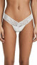 Фото #1 товара Hanky Panky 253455 Women's I Do Lace Low-Rise Thong Underwear Ivory Size OS