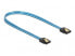 Delock 82133 - 0.7 m - SATA III - SATA 7-pin - SATA 7-pin - Male/Male - Blue