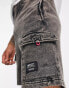 WESC cargo shorts in grey