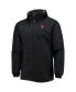 ფოტო #2 პროდუქტის Men's Black Manchester United AEROREADY Full-Zip Hoodie Windbreaker Jacket