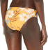 La Blanca 288930 Women's Hipster Bikini Bottom, Marigold/Belle Fiore, 10