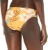 Фото #2 товара La Blanca 288930 Women's Hipster Bikini Bottom, Marigold/Belle Fiore, 10