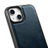 Фото #9 товара Etui pokryte naturalną skórą do iPhone 14 Plus Leather Oil Wax granatowy