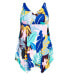 Фото #1 товара Plus Size Sharkbite Print Swim Dress