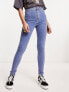 Фото #1 товара Dr Denim Solitaire skinny jeans in mid blue