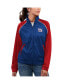 ფოტო #1 პროდუქტის Women's Royal New York Giants Showup Fashion Dolman Full-Zip Track Jacket