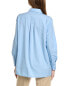 Фото #2 товара Lafayette 148 New York Greys Shirt Women's Xs