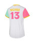 ფოტო #3 პროდუქტის Toddler Boys and Girls Manny Machado White San Diego Padres City Connect Replica Player Jersey