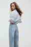 Фото #4 товара Wide High Cropped Jeans