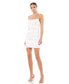 ფოტო #1 პროდუქტის Women's Ieena Rhinestone Strap Satin Mini Dress