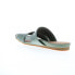 Softwalk Cairo S2204-312 Womens Green Narrow Leather Slides Sandals Shoes 10.5