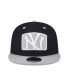 Men's Navy New York Yankees Logo Zoom Trucker 9Fifty Snapback Hat